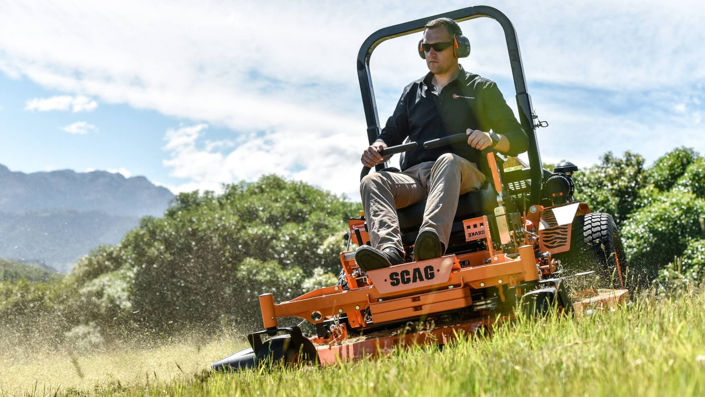 Choose the right ride on mower for your property