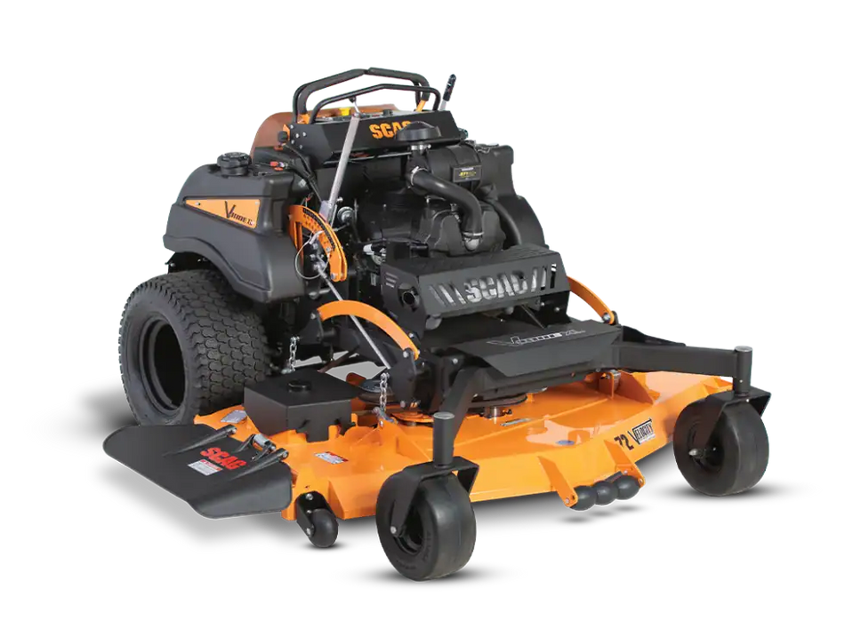 SCAG V Ride XL 72'' Stand On Mower, Kawasaki Engine